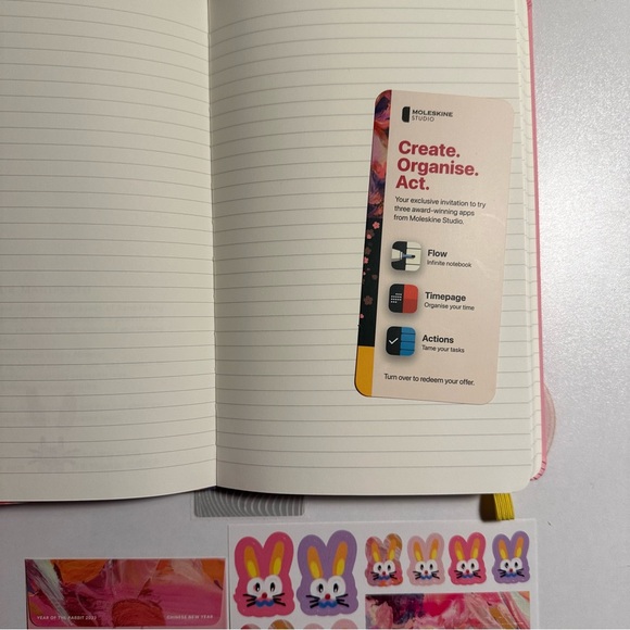 Moleskine Limited Edition Rabbit Large Notebook - Picture 5 of 5